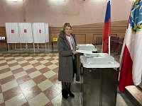 Активное участие в выборах принимают женщины Аркадакского района