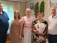 Столетний юбилей отметила жительница Аркадака Алевтина Каширина