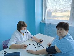 В село Новосельское прибыл «Маршрут здоровья»