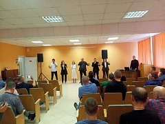 Аркадакские артисты выступили в саратовском военном госпитале