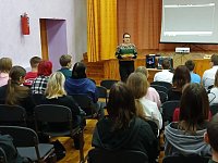 Представители Аркадакского медколледжа побывали в турковских школах