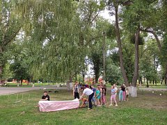 В городском парке прошла квест-игра для детей