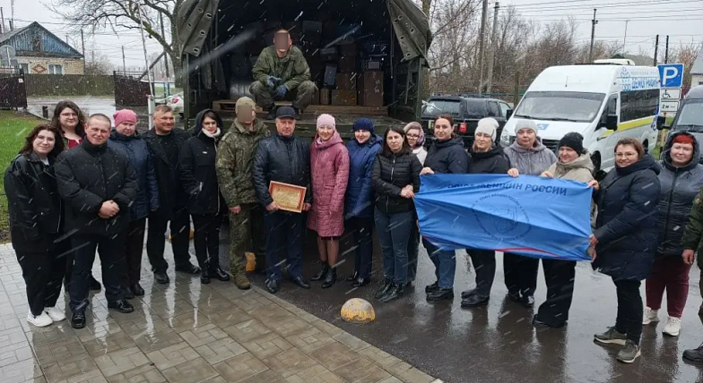 Слова признательности и груз поддержки: Таманская дивизия в гостях у аркадакцев