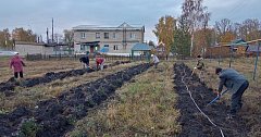 В селе Красное Знамя появилось ещё одно благоустроенное место