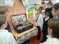 В школах Аркадакского района реализуется Всероссийский проект «Музей в чемодане» 