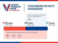 Голосуйте там, где удобно: начался прием заявлений для голосования по месту нахождения на выборах Президента России