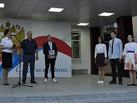 Трое наших юных земляков получили паспорта на празднике в честь Дня России