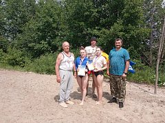 В Красном Яре прошли районные соревнования по пляжному волейболу 
