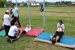 В Баклушинской школе прошёл районный фестиваль ГТО