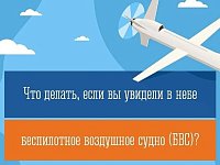 Беспилотник в небе: что делать?