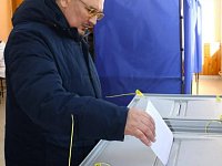   Муфтий Саратовской области проголосовал на выборах президента Российской Федерации