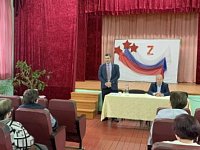 Глава района Николай Луньков общался с жителями села Баклуши