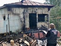 В Ольшанке на пожаре погибли двое детей