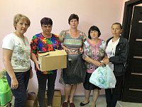 Аркадакское отделение Союза женщин России продолжает поддерживать наших защитников