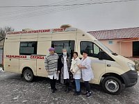 Мобильный ФАП районной больницы выезжал в Росташи