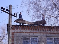 В Аркадакском Доме детского творчества начался ремонт крыши