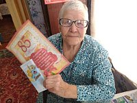 Нине Лазаревой из Кистендея исполнилось 85 лет