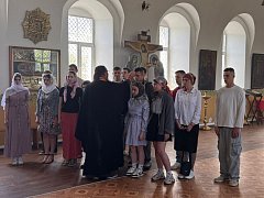Аркадакских одиннадцатиклассников благословили на предстоящие экзамены 