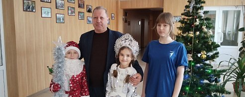 Российский детский Дед Мороз заглянул в Аркадакский район