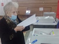За 89 лет своей жизни Анна  Гудкова  не пропустила ни одного голосования