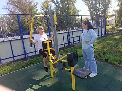 Аркадакские бабушки - за здоровый образ жизни