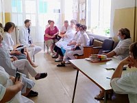 В Аркадакской районной больнице обсудили вопросы усиления мер по предотвращению распространения коронавирусной инфекции