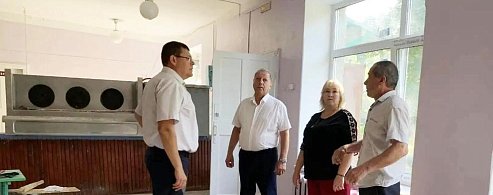 В столовой школы села Росташи сделан ремонт