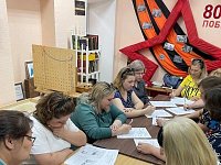 Комплексный центр социального обслуживания населения Аркадакского района был одной из площадок проведения «Диктанта Победы»