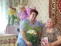 Краснознаменскую долгожительницу поздравили с 90-летием