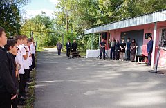 В Аркадаке увековечили память бойца