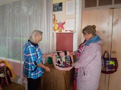 В Новосельском открылась выставка декоративно-прикладного творчества 