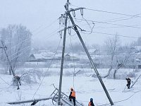 В Аркадакском районе основной удар стихии пришёлся на  линии электропередач