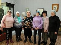 Пенсионеры из посёлка Октябрьский посетили музей в райцентре