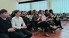 Артисты  районного Дома культуры побывали с концертом в техникуме