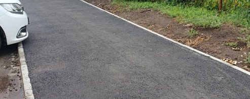 В Аркадаке отремонтирована часть тротуара по улице Каплунова
