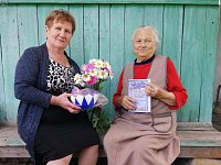 Жительница села Кистендей Евгения Михайловна Бугрова недавно отметила 85-летний юбилейный день рождения
