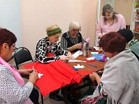 В Комплексном центре социального обслуживания населения аркадакские пенсионеры проводят свое свободное время с пользой