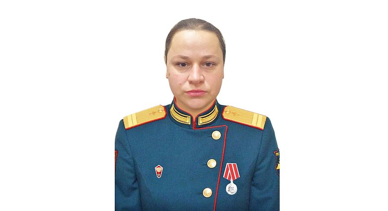 Медсестра Татьяна Савостикова награждена медалью «За воинскую доблесть»