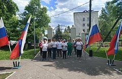 Марафон скандинавской ходьбы объединил аркадакцев старшего возраста