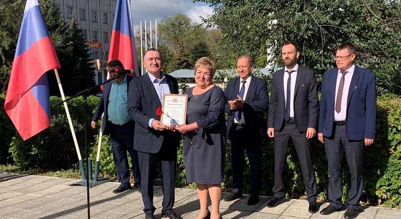 На районной Доске почёта – корреспондент газеты «Сельская новь. Аркадак» Светлана Мареева