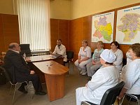 В Аркадакской районной больнице побывал министр здравоохранения области