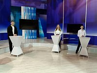 Аркадакские школьники попробовали себя в роли ведущих на саратовском телевидении
