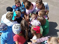 В Алексеевке для детей прошёл час весёлых затей