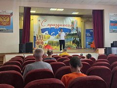 Аркадакский районный Дом культуры выступил перед бойцами в Саратове