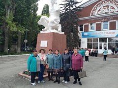 Пенсионеры из Октябрьского посетили музей радио и телевидения ГТРК "Саратов"