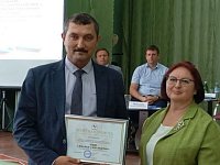 Глава Большежуравского МО Александр Юдин отмечен грамотой  за заслуги в развитии местного самоуправления
