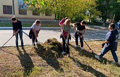 В Аркадакском районе идёт большая осенняя уборка