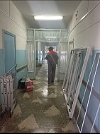 В Аркадакской районной больнице идут ремонтные работы