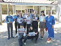 Сотрудники районного Центра соцобслуживания населения провели информационную акцию для школьников