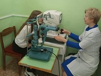 В Аркадакской районной больнице для проверки зрения используют современное оборудование